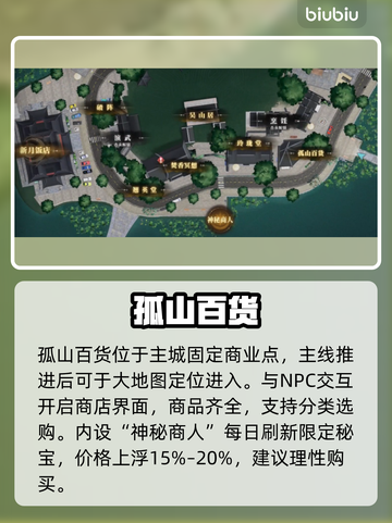 盗墓笔记启程商店位置曝光！🔥截图2