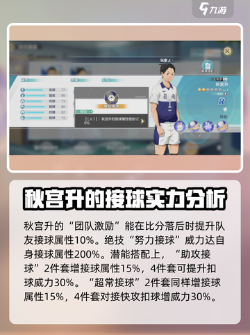 排球少年手游秋宫升怎么玩介绍截图3