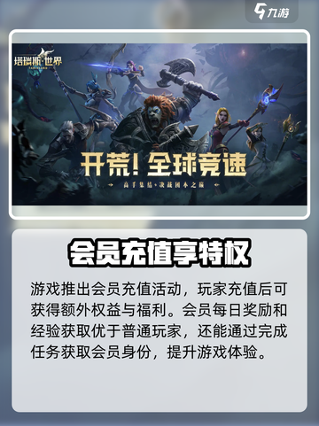 塔瑞斯世界💥免费玩？收费模式大揭秘！截图3