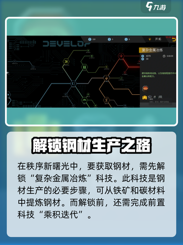 秩序新曙光钢材获取方法介绍截图3