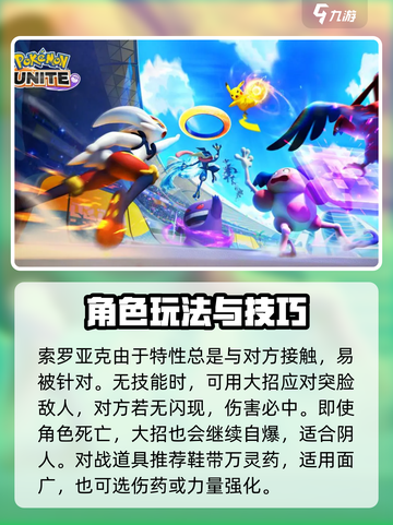 宝可梦大集结索罗亚克暗击流怎么玩介绍截图5