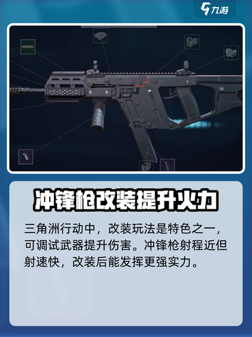 三角洲行动冲锋枪怎么改介绍截图2