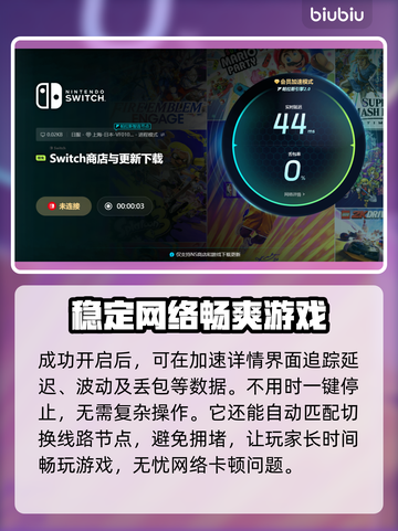 NS2加速器推荐Nintendo Switch游戏党必看！🚀便宜又好用截图6