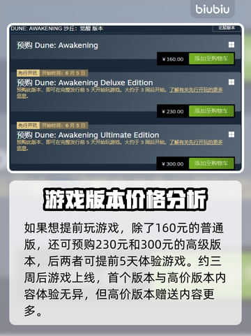 沙丘觉醒🔥上线时间曝光，游戏迷必看📅截图2