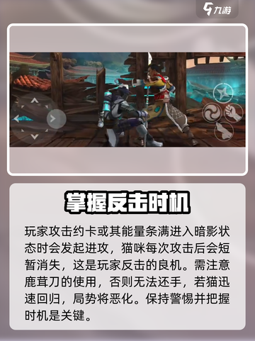 暗影格斗3🔥猫奴打法分享，轻松通关秘籍！截图3