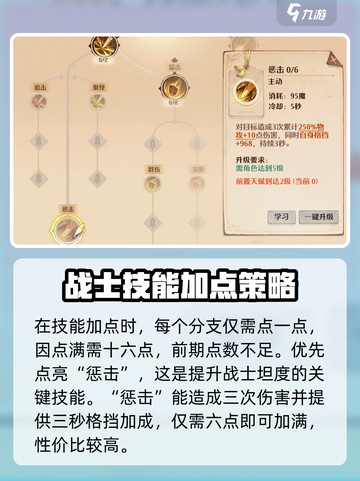 🔥森之国度战士技能加点攻略💎截图4