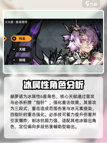 火环手游角色图鉴​介绍截图3