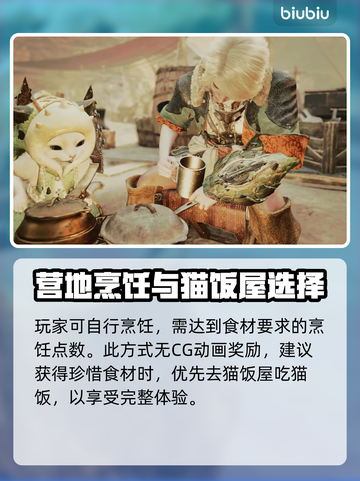 怪物猎人：荒野美食猎人🔥超全介绍来啦！截图3