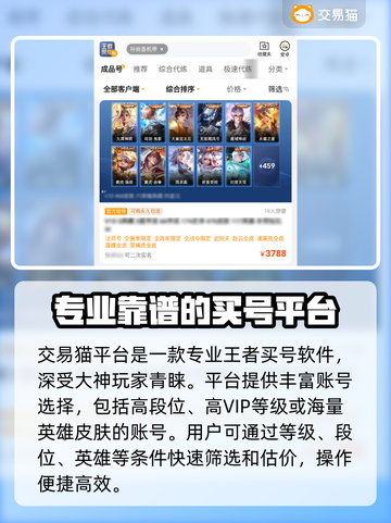王者荣耀账号估价神器⚡买号必备🔥截图3