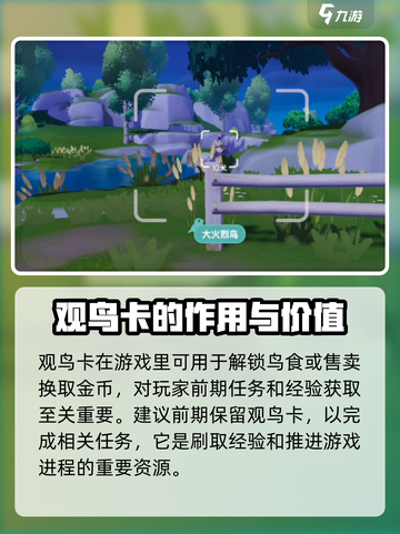 心动小镇观鸟卡大揭秘！🔥游戏必备神器，快来看看👇截图2