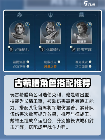 世界启元🔥古希腊文明最强英雄推荐💥截图4