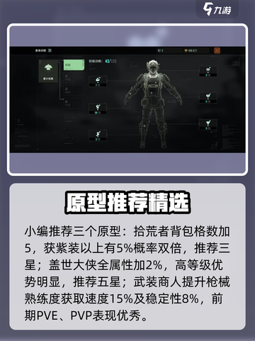 《代号56》特性加点秘籍💥原型选择全攻略！🎮截图4