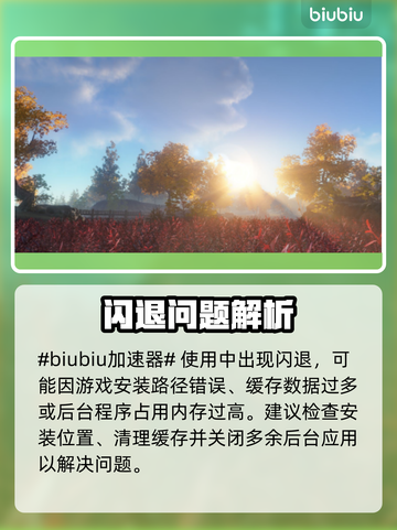 💥游戏闪退别慌！一招解决超简单✨截图2