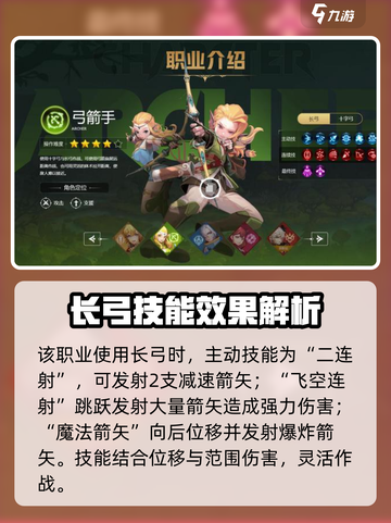 龙之谷世界弓箭手怎么样介绍截图2