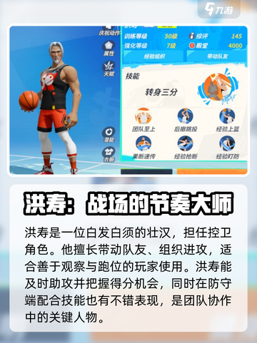 全明星街球派对角色大全介绍截图3