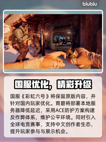 🎮彩虹六号国服首测时间曝光！截图3