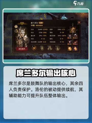 龙息神寂鼓舞队怎么搭配介绍截图3