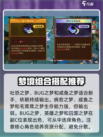 无尽梦回🔥萌新必看！开局神阵容分享🎉截图3