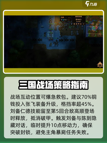 建安外史淮阴突围战怎么过介绍截图3
