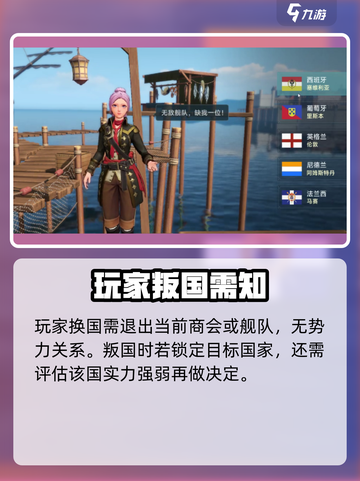 大航海时代传说怎么换国家介绍截图2
