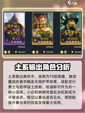 荒野国度🔥土系阵容最强搭配秘籍🎉截图2