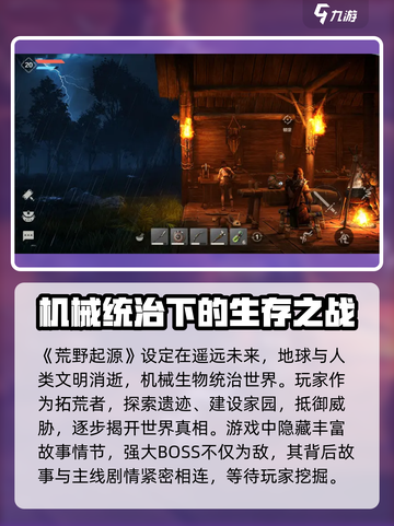 荒野起源🔥背景故事分享，揭秘游戏类型！截图2