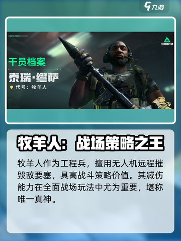 三角洲行动所有干员实战谁最厉害介绍截图4