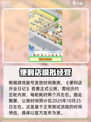 便利店开业日记公测时间分析介绍截图2