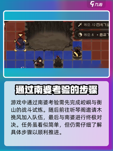 大江湖之苍龙与白鸟南婆考验如何通过介绍截图2
