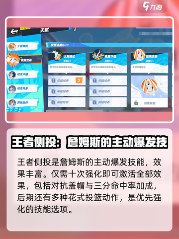 全明星街球派对詹姆斯强化攻略介绍截图2