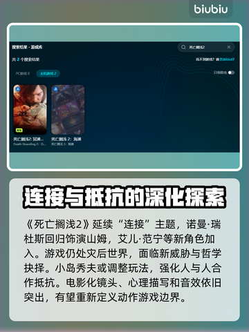 死亡搁浅2来了！Steam英文名大曝光💥🎮截图3