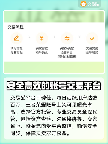 王者荣耀卖号平台推荐🎉靠谱又安全，快来了解一下！截图5