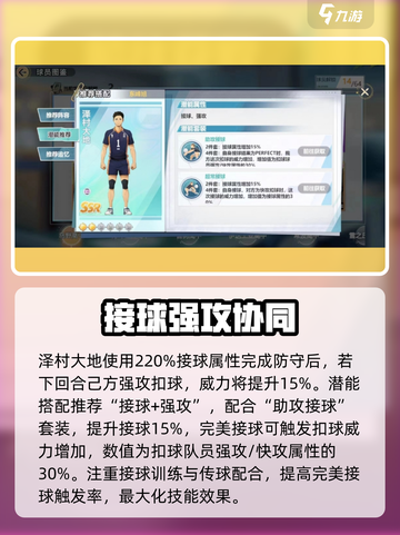 《排球少年手游泽村大地强度曝光💥》截图4