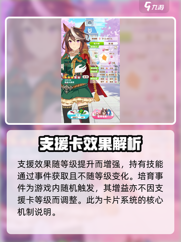 闪耀优俊少女支援卡有什么用介绍截图3