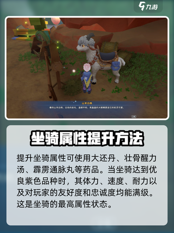 《沙石镇时光》🔥坐骑属性大揭秘！最强坐骑等你来骑✨截图4