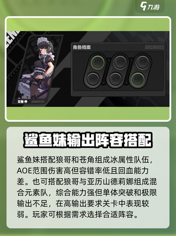 绝区零✨鲨鱼妹配装推荐🔥游戏党必看！截图2