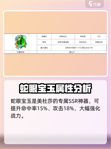 第七幻域🔥美杜莎技能全面解析💥截图4