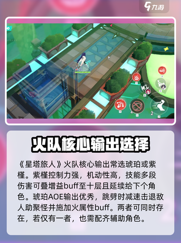 星塔旅人火队怎么搭配介绍截图2