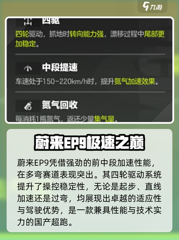 极品飞车：蔚来EP9⚡炸裂登场！截图2