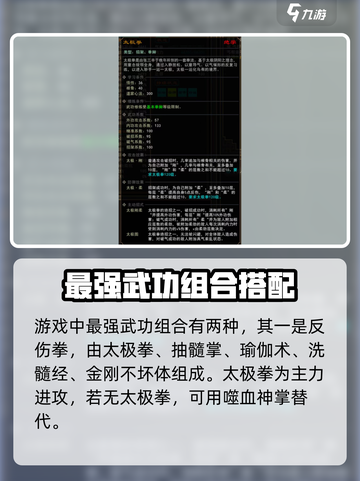 我来自江湖🔥最强武功组合秘籍💡截图2