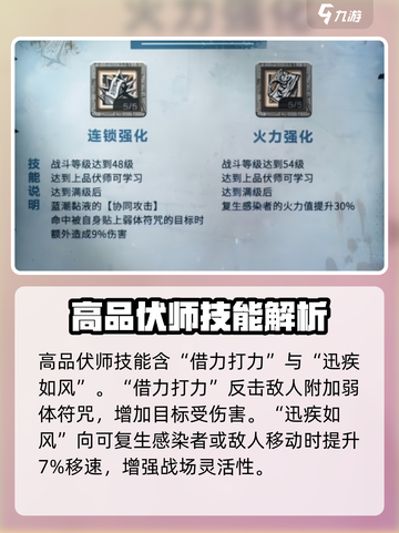 明日之后伏师有什么技能介绍截图5