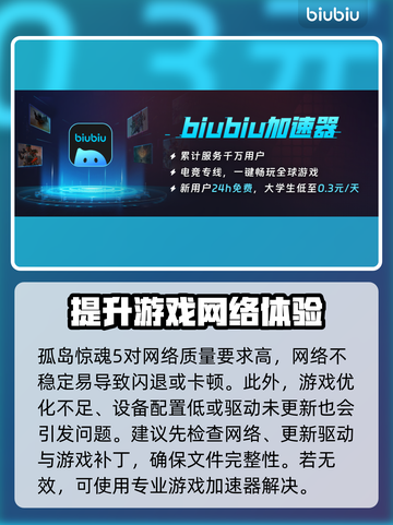 孤岛惊魂5闪退？❌用这个加速器轻松解决⚡截图2