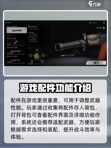 萤火突击武器配件大揭秘🔥游戏党必看！截图2