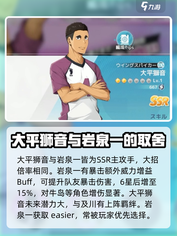 排球少年手游大平狮音怎么样介绍截图2