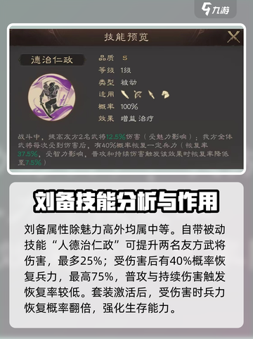 三国群英传鸿鹄霸业🔥刘备技能搭配让你称霸战场！截图2