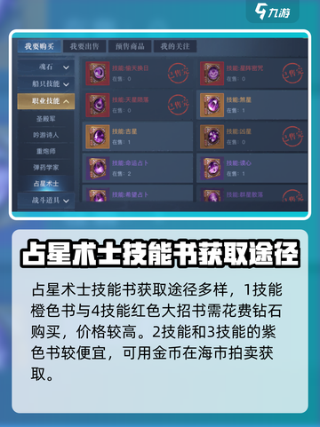 黎明之海✨占星术士技能升阶秘籍🔥玩法全攻略！截图2