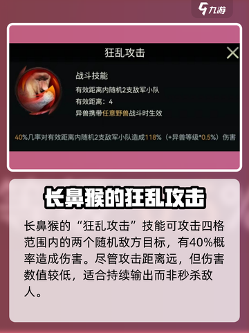 野兽领主新世界长鼻猴怎么样介绍截图3