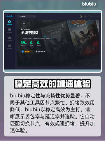 全境封锁2掉线？不开加速器⚡照样爽玩！截图4