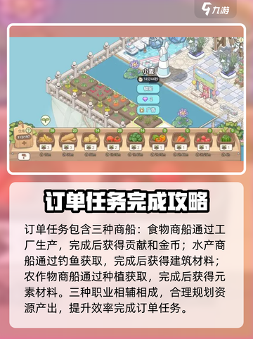 梦幻的城商船订单怎么玩介绍截图2