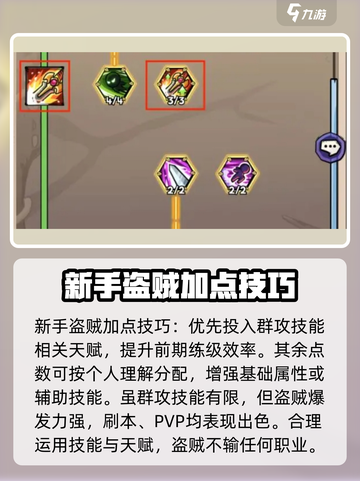 英雄冒险团盗贼天赋有什么介绍截图4